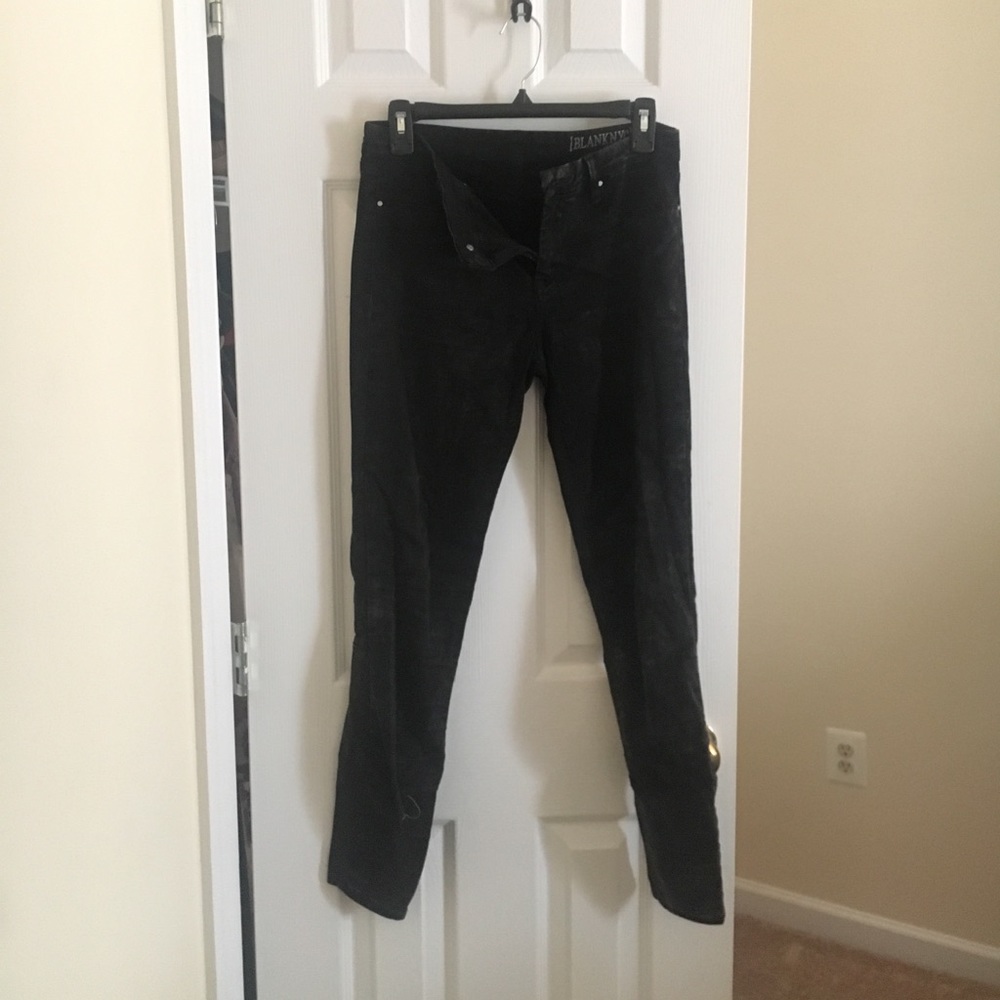 Nordstrom Blank NYC Black distressed jeans